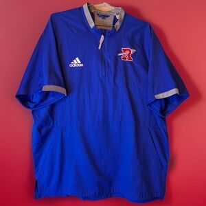 Adidas Men’s Large Baseball Jersey Riverside Warriors Blue Gray Red